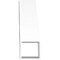 Ekena Millwork 5-in. W x 16-in. D x 16-in. H Ridgewood Architectural Grade PVC Knee Brace BRCP05X16X16RID - alternate 5